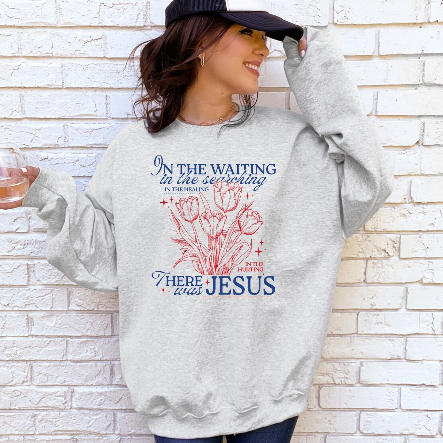 In The Searching There was Jesus Sweatshirt (Multiple Colors)