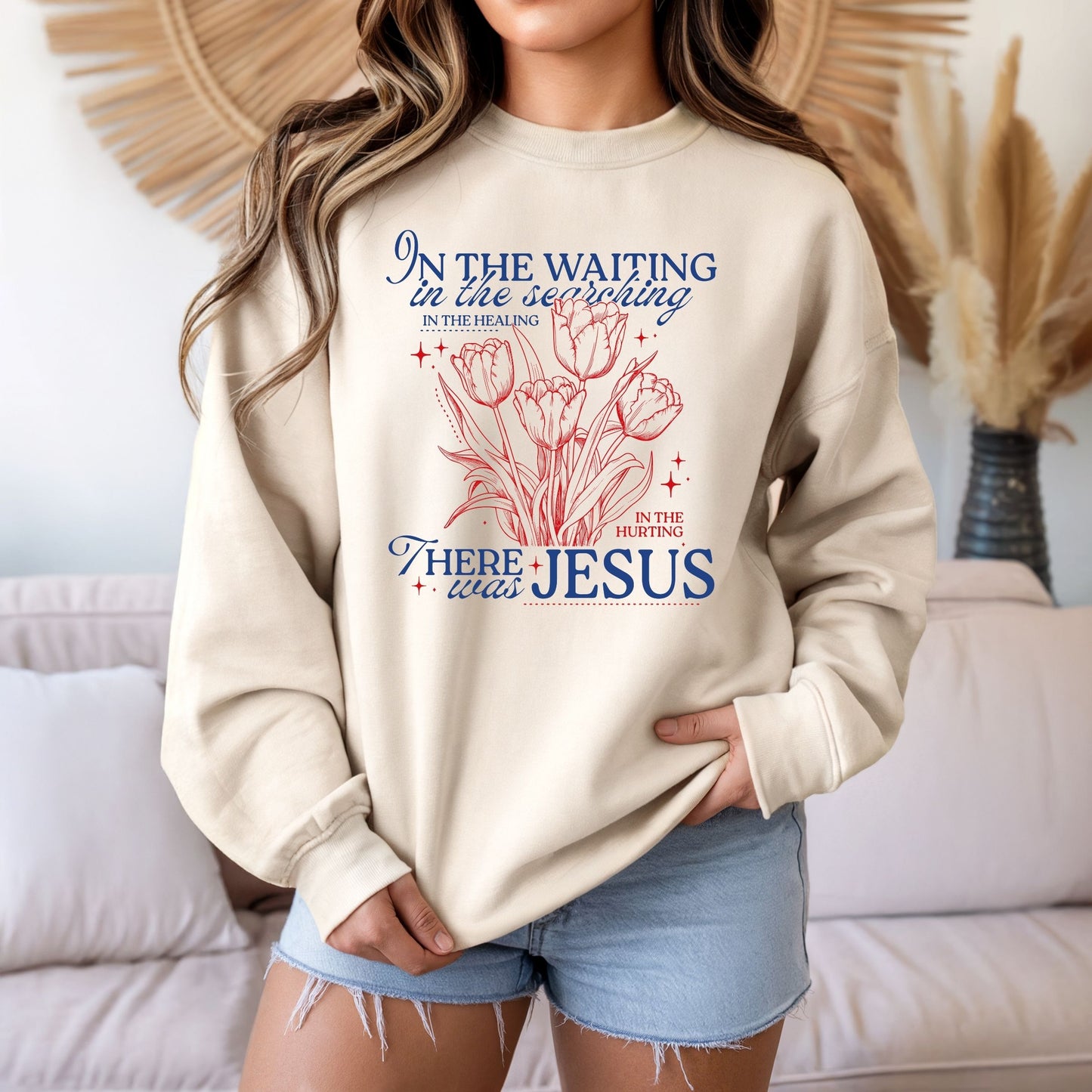 In The Searching There was Jesus Sweatshirt (Multiple Colors)