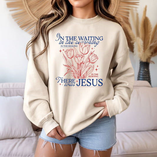 In The Searching There was Jesus Sweatshirt (Multiple Colors)