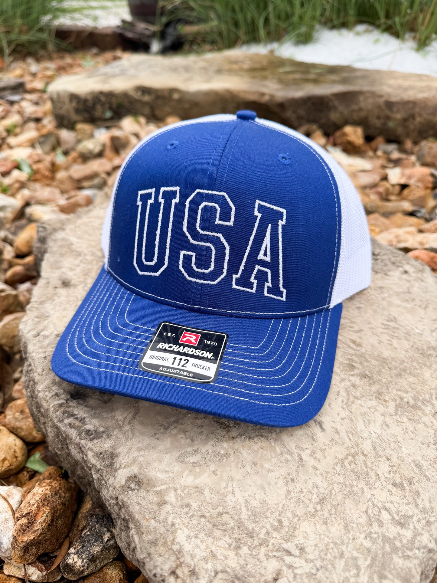 USA Embroidered Richardson 112 Hat