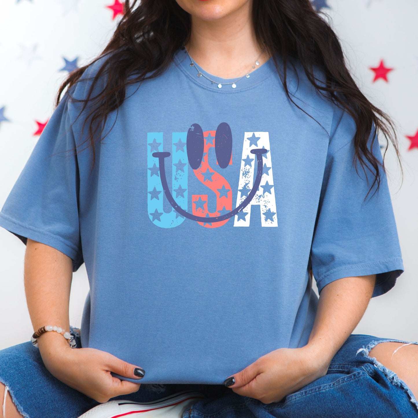 USA Smily Tee