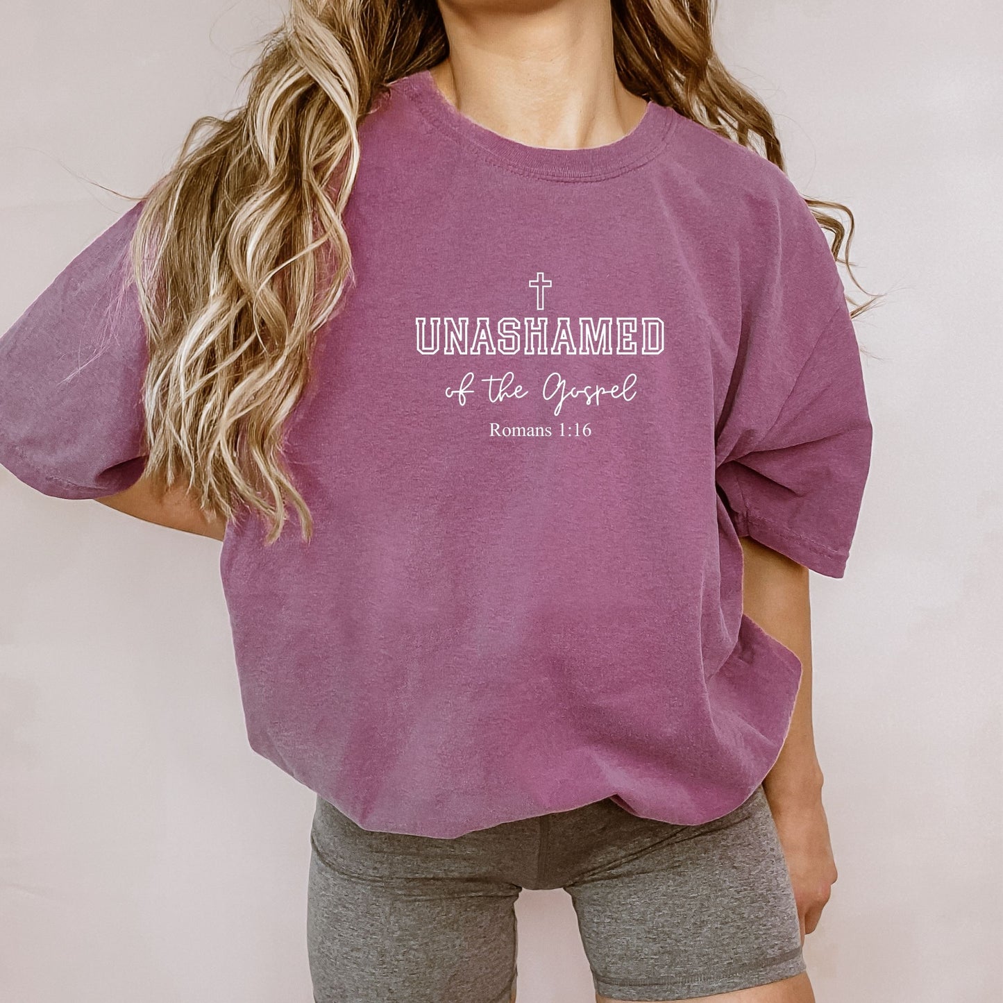 Unashamed of the Gospel Tee (Multiple Colors)