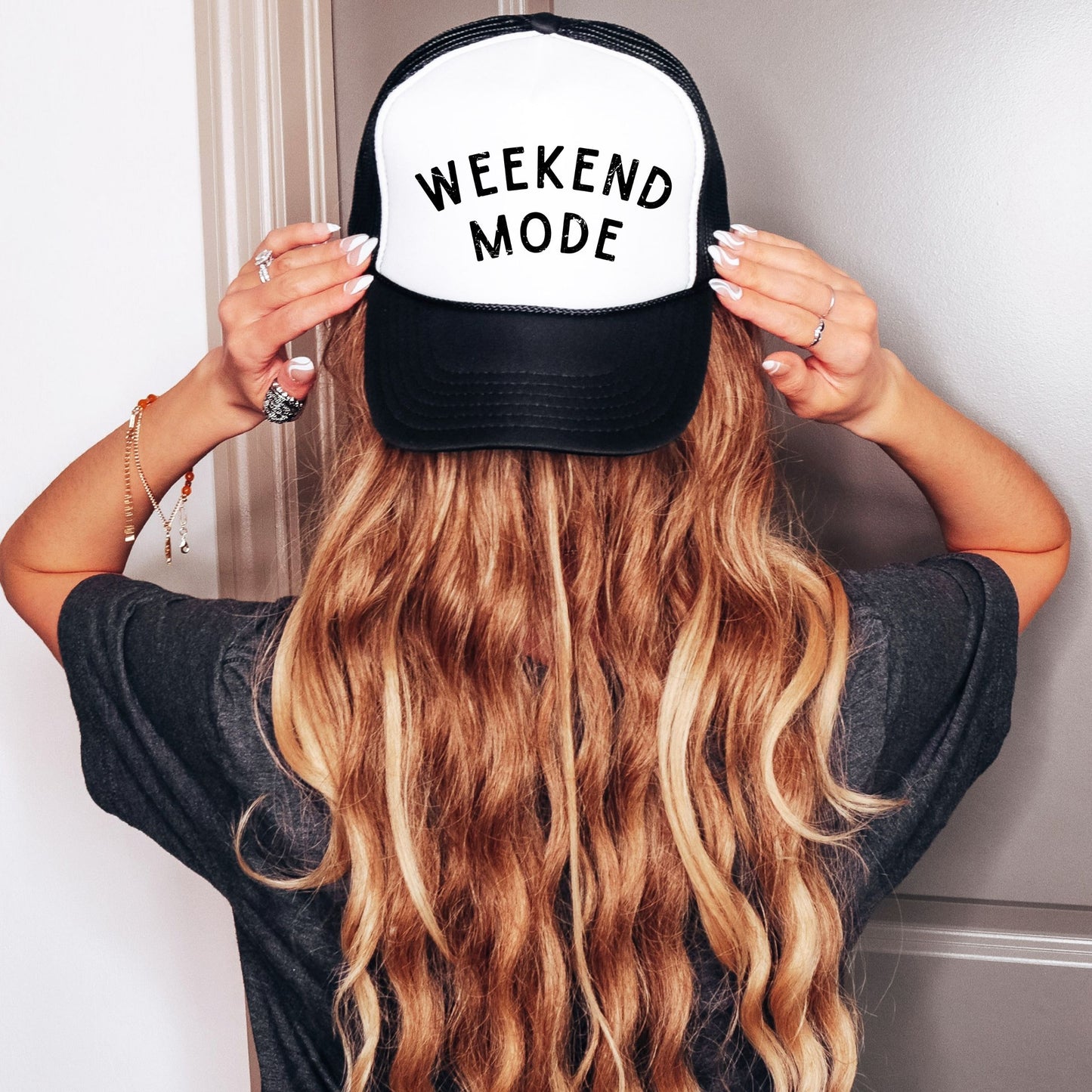 Weekend Mode Trucker Hat (Multiple Colors)