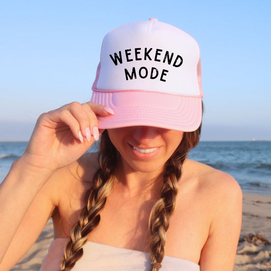 Weekend Mode Trucker Hat (Multiple Colors)