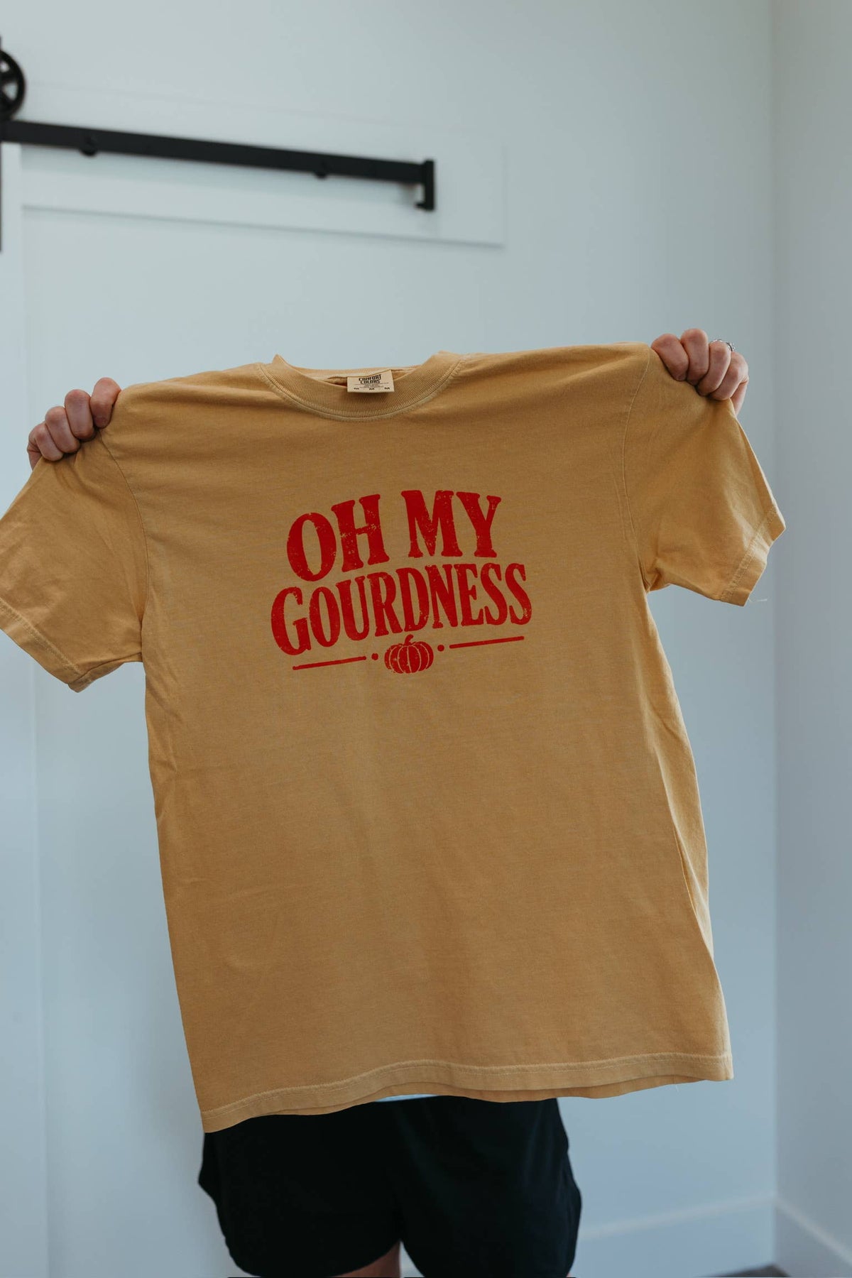 Oh My Gourdness Jesus Tee - Floral Fall Graphic Tee