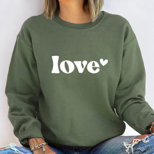 Love Sweatshirt - (Multiple Color Options)